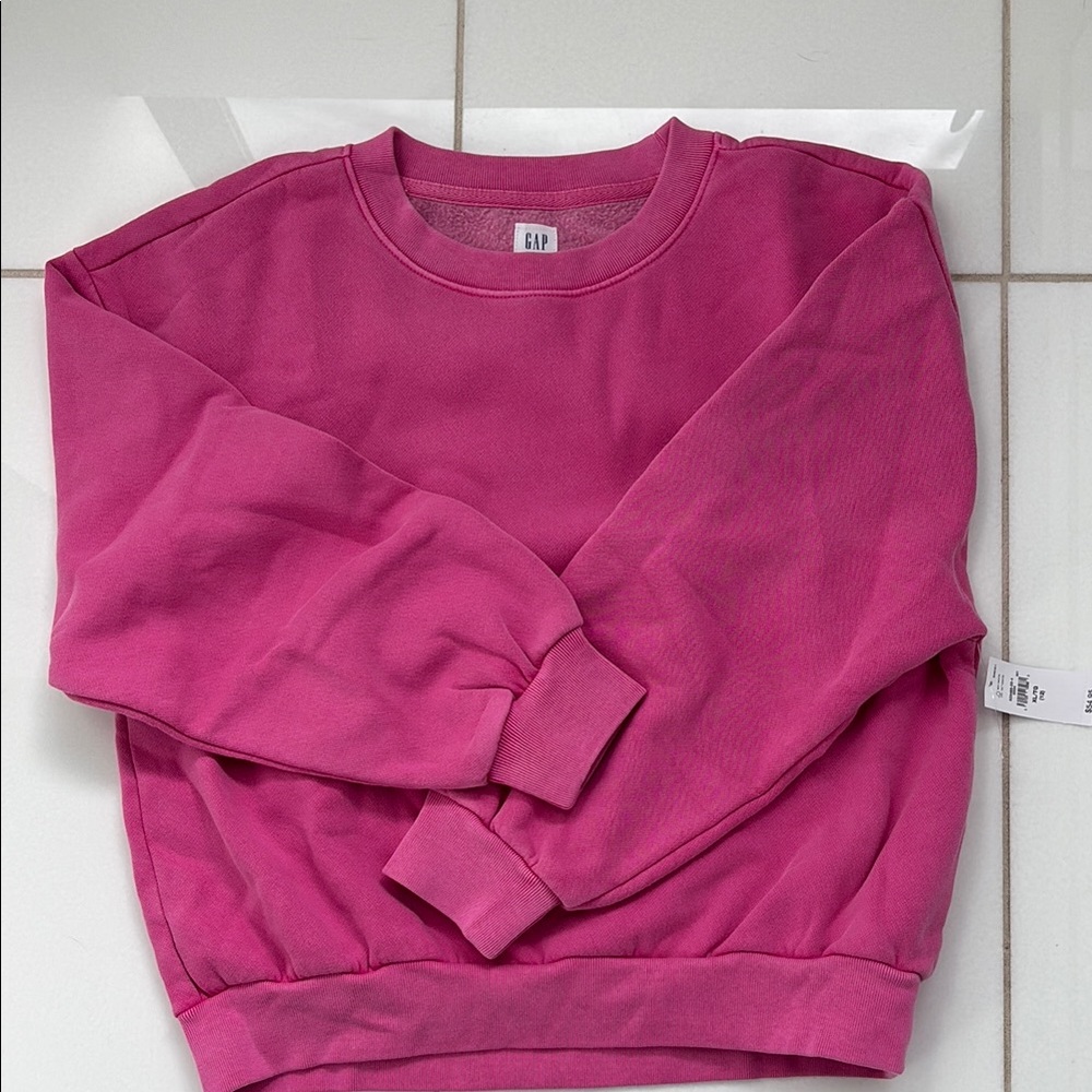 NWT GAP kids XL (12) Pink Sweatshirt